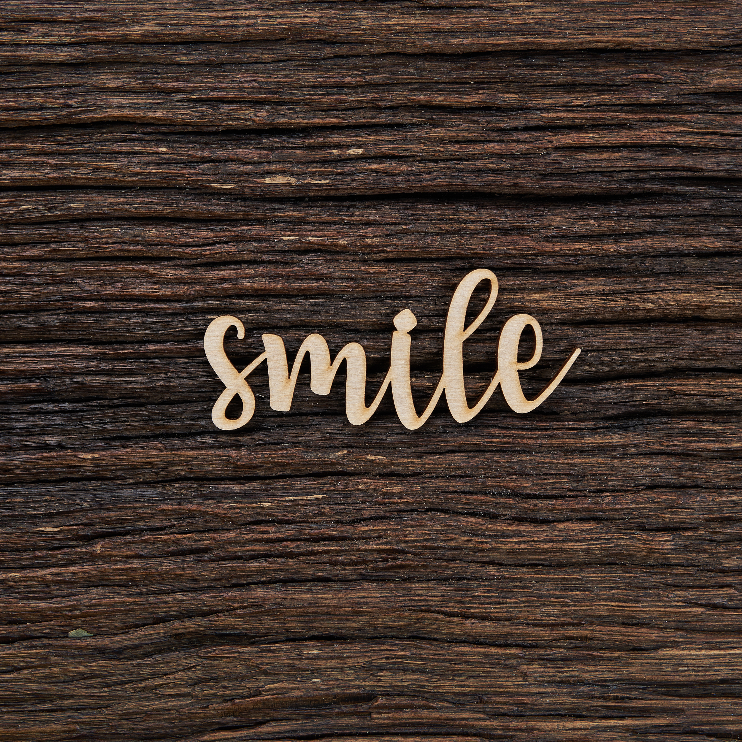 Smile - medinis gaminys, pjautas lazeriu - dekoravimui ir dažymui 