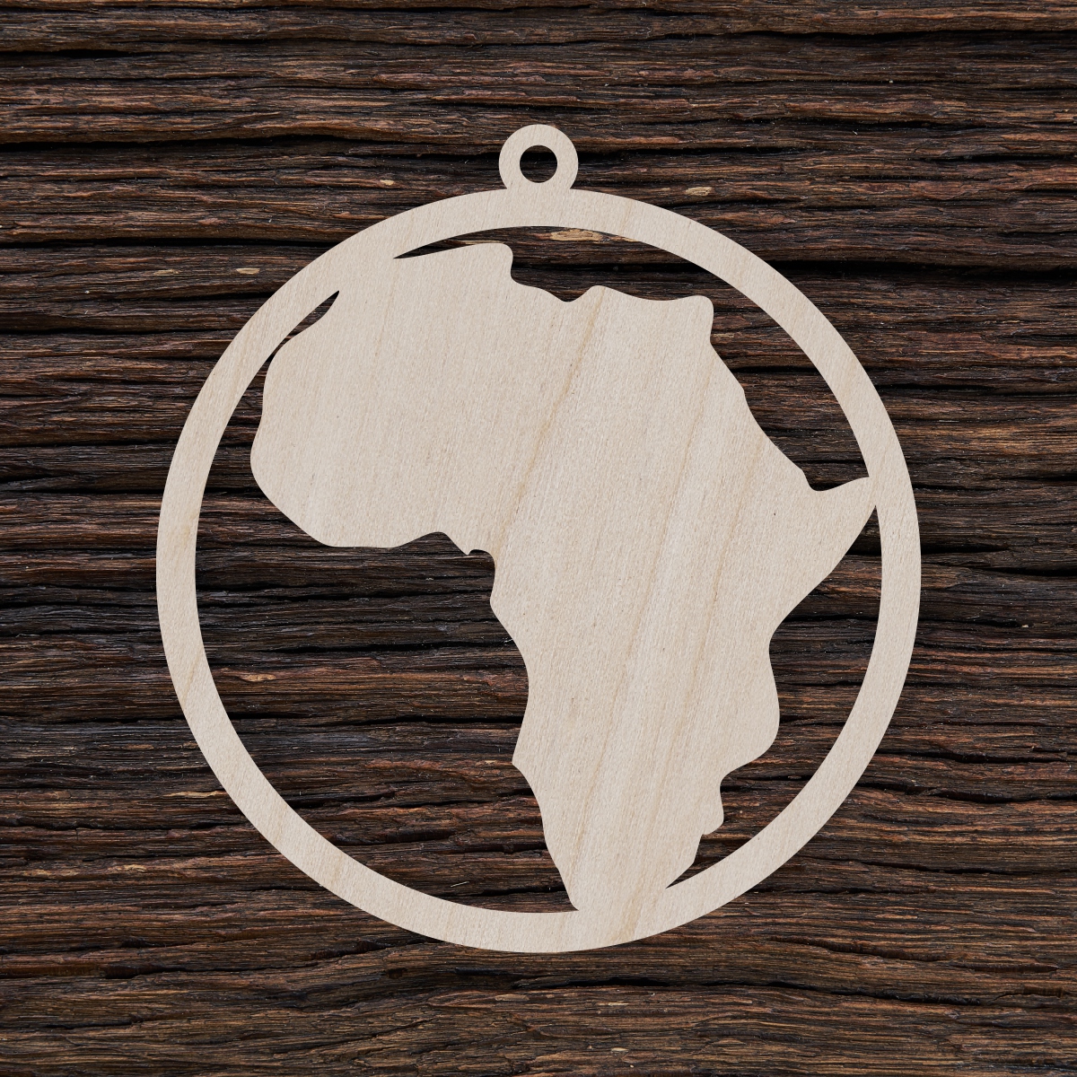 Afrikos dekoracija - medinis gaminys, pjautas lazeriu - dekoravimui ir dažymui 