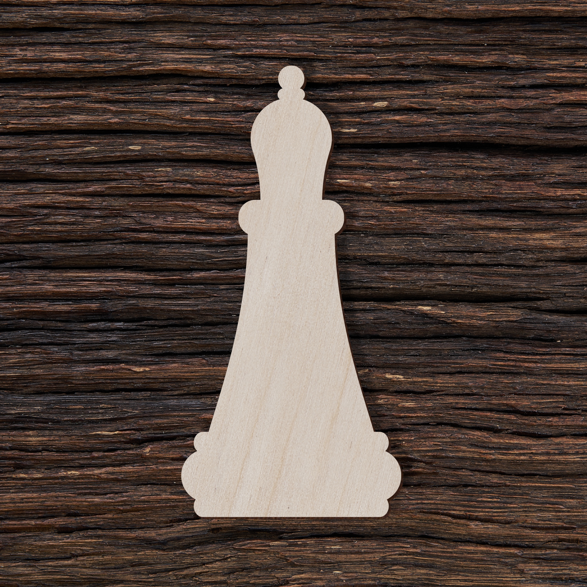 6šachmatų figūra rikis - medinis gaminys, pjautas lazeriu - dekoravimui ir dažymui