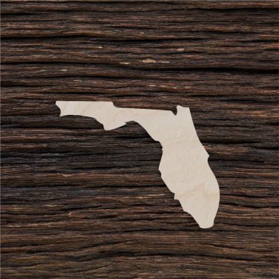 Florida - medinis gaminys, pjautas lazeriu - dekoravimui ir dažymui