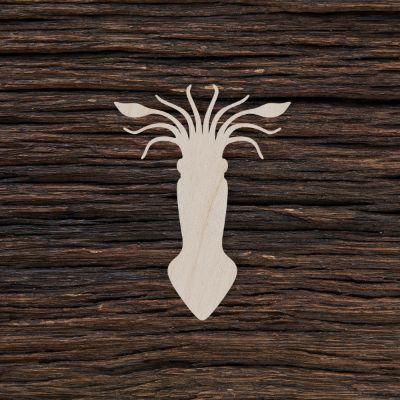 Kalmaras - medinis gaminys, pjautas lazeriu - dekoravimui ir dažymui